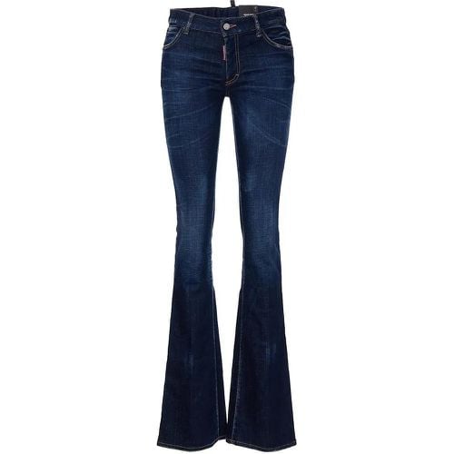 Medium Waist Flare Jean - Größe I38 - Dsquared2 - Modalova