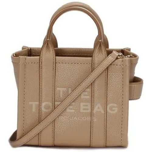 Totes & Shopper - Mini Leather Handbag With Logos - Gr. unisize - in Rosa - für Damen - Marc Jacobs - Modalova