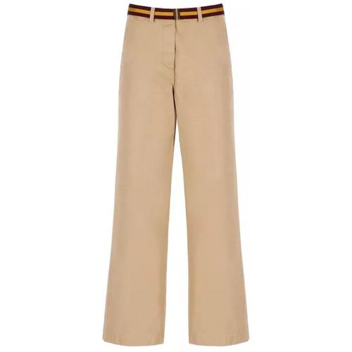 Cotton Trousers - Größe 38 - brown - Dries Van Noten - Modalova