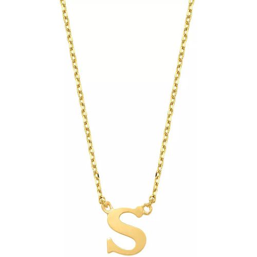 Halskette - Le Marais Chloé 14 Karat Initial Necklace Letter S - Gr. unisize - in - für Damen - Isabel Bernard - Modalova