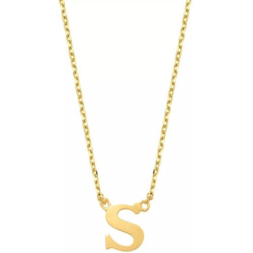 Halskette - Le Marais Chloé 14 Karat Initial Necklace Letter S - Gr. unisize - in - für Damen - Isabel Bernard - Modalova