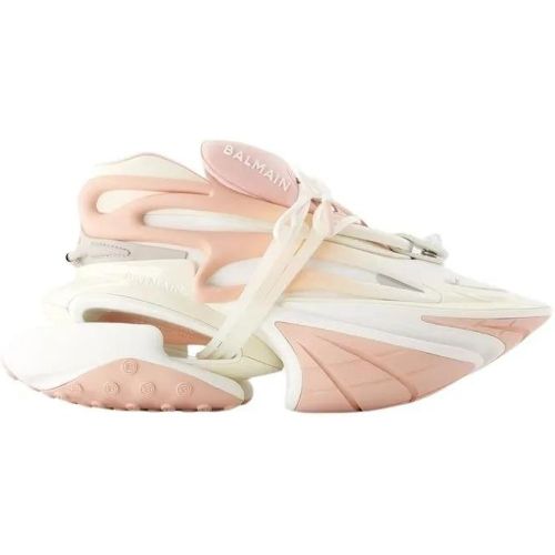 Low-Top Sneaker - Unicorn Low Sneakers - Leather - Yellow - Gr. 36 (EU) - in - für Damen - Balmain - Modalova