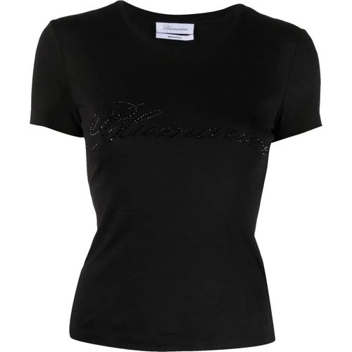 T-shirt logo black - Größe M - Blumarine - Modalova