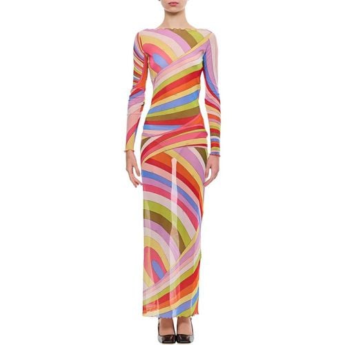 Tulle Long Dress - Größe 40 - Pucci - Modalova