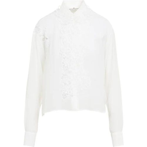 Snow White Silk Shirt - Größe 42 - weiß - Ermanno Scervino - Modalova