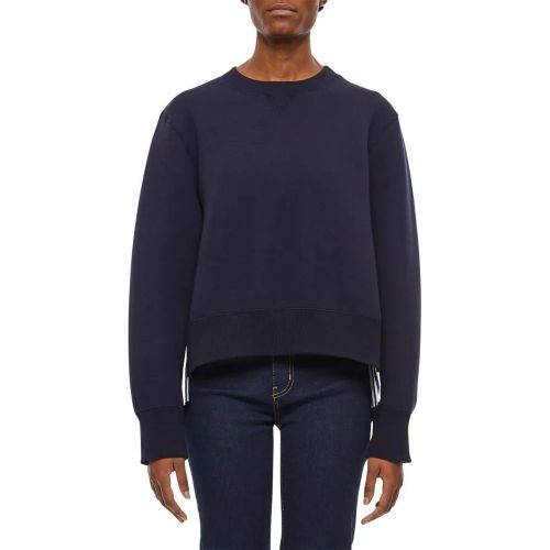 Sweatshirt With Pleated Fabric Back - Größe 1 - Sacai - Modalova