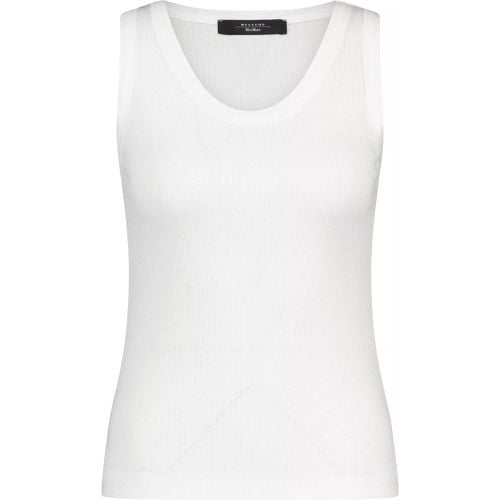 Top Multic aus Baumwollripp 47702382608730 - Größe L - Max Mara - Modalova