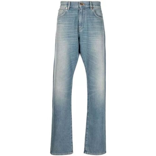 Washed Straight-Leg Jeans - Größe 32 - Versace - Modalova