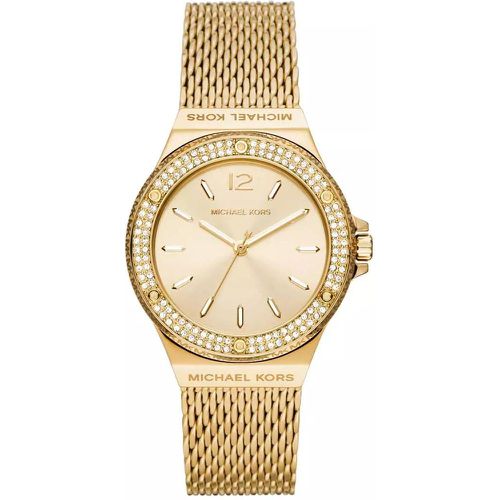 Uhr - Lennox Three-Hand Stainless Steel Mesh Watch - Gr. unisize - in - für Damen - Michael Kors - Modalova