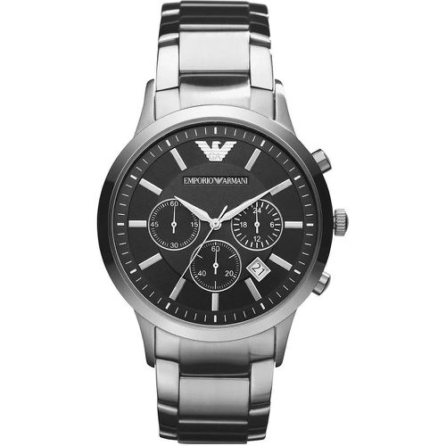 Uhren - Two-Hand Stainless Steel Watch - Gr. unisize - in Silber - für Damen - Emporio Armani - Modalova