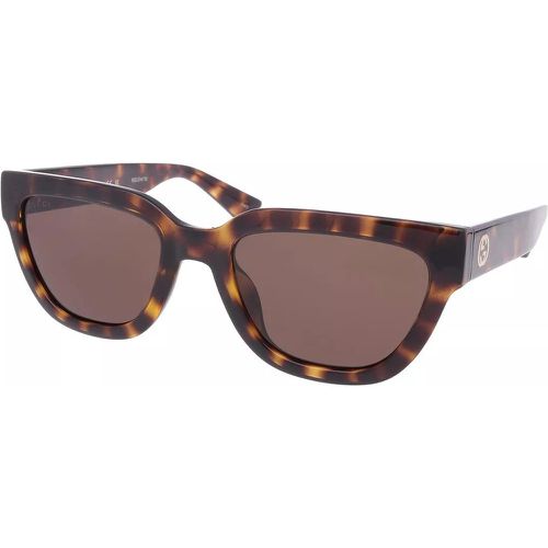 Sonnenbrille - GG1578S-002 - Gr. unisize - in Braun - für Damen - Gucci - Modalova