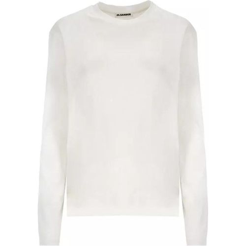 Cotton T-Shirt - Größe S - white - Jil Sander - Modalova