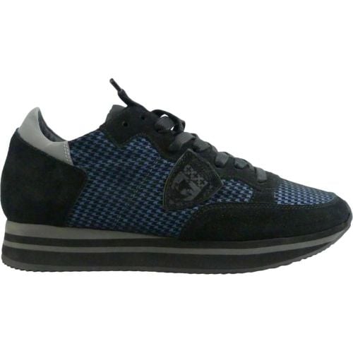 Low-Top Sneaker - Sneakers Tropez Noir Bleu - Gr. 37 (EU) - in - für Damen - Philippe Model - Modalova