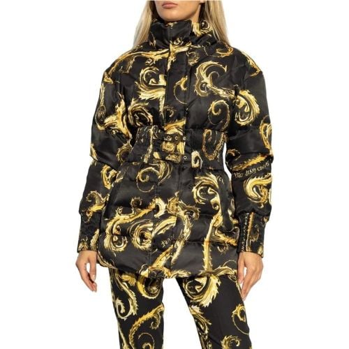 Versace Couture Dames Jas Zwart 77HAU415-CQD64/G89 - Größe 40 - Versace Jeans Couture - Modalova