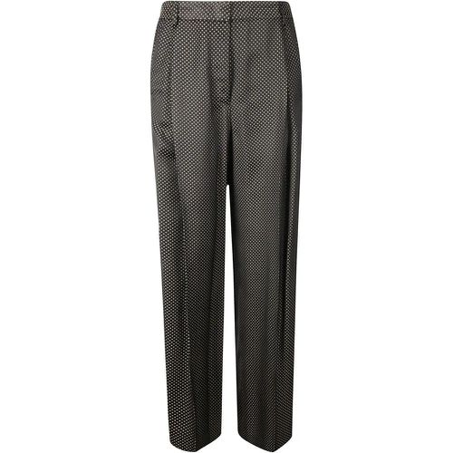 Wide Leg Pressed Crease Trousers - Größe 40 - Alberto Biani - Modalova