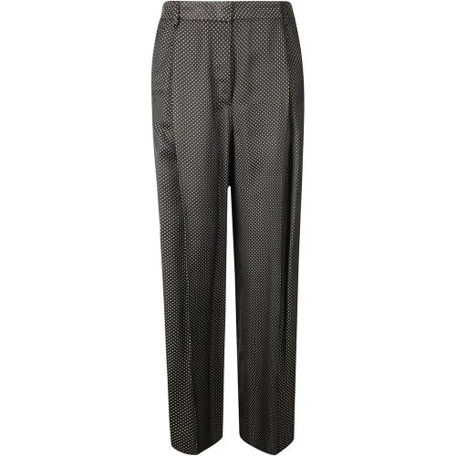 Wide Leg Pressed Crease Trousers - Größe 42 - Alberto Biani - Modalova