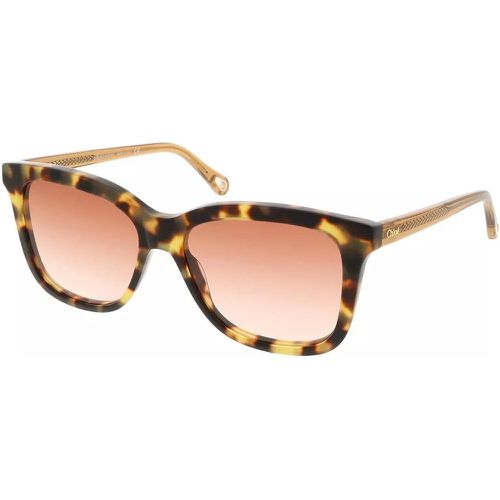 Sonnenbrille - CH0079S-001 56 Sunglass Woman Bio Acetate - Gr. unisize - in Braun - für Damen - Chloé - Modalova