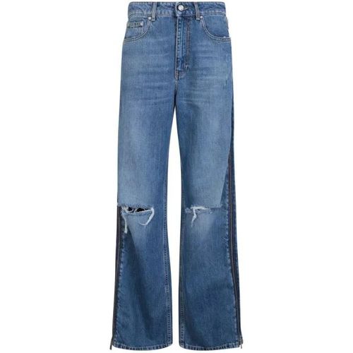 Zip Details Blue Jeans - Größe 27 - blue - Stella Mccartney - Modalova