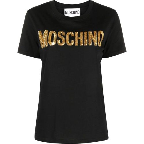 Top Black Black - Größe 42 - Moschino - Modalova