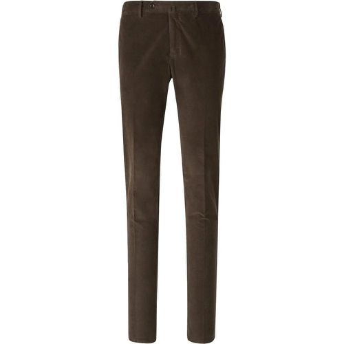 Formal Micropana Cotton Trousers - Größe 48 - Pt Torino - Modalova