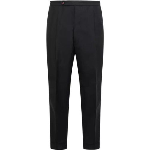 Black Wool Trousers - Größe 46 - black - Maison Margiela - Modalova