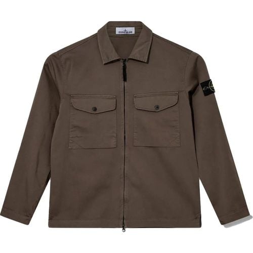 Shirtjacket bruin - Größe M - Stone Island - Modalova