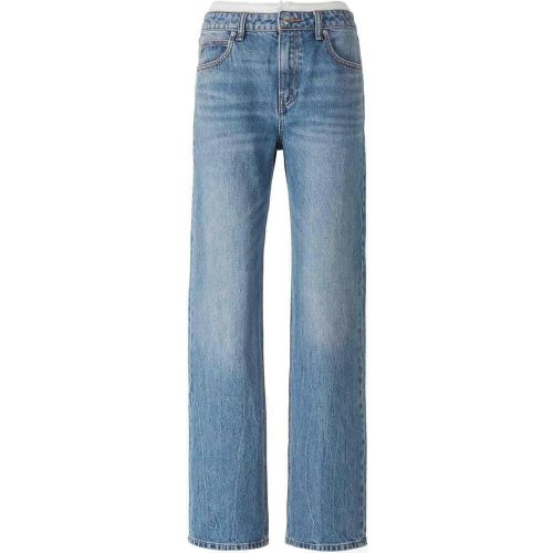 Denim Lace Jeans - Größe 27 - alexander wang - Modalova