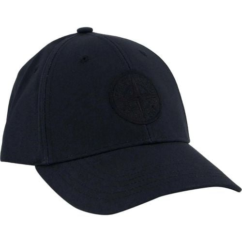 Caps & Mützen - Black cotton baseball cap - Gr. ONE SIZE - in - für Damen - Stone Island - Modalova