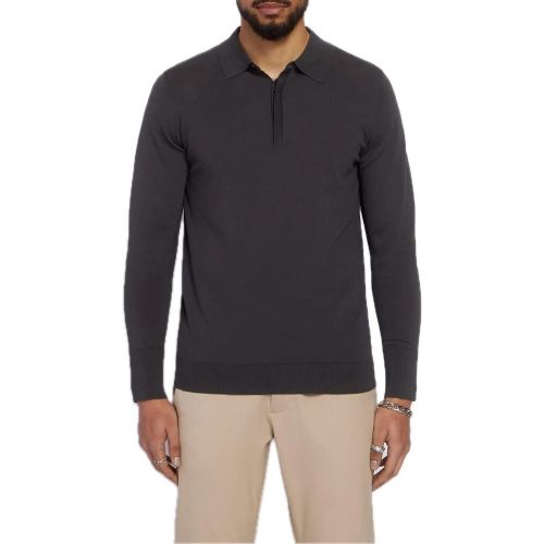 Nolanos Polo Dark Shadow Grey - Größe L - AEDEN - Modalova