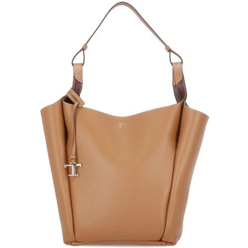 Shopper - Leather Shoulder Bag - Gr. unisize - in - für Damen - TOD'S - Modalova