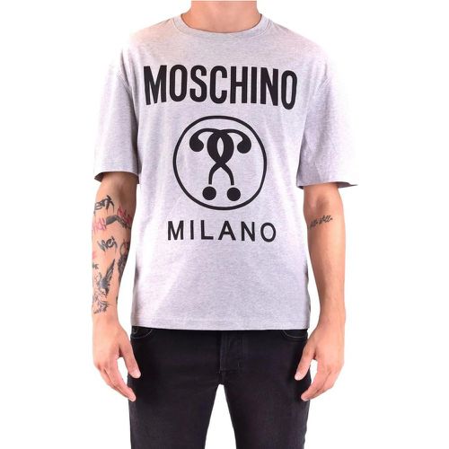 T-shirt Gray - Größe 46 - Moschino - Modalova