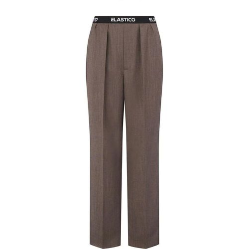 Trousers Brown - Größe 38 - Moschino - Modalova