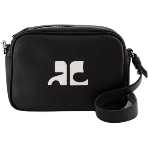 Shopper - Reedition Camera Crossbody - Leather - Black - Gr. unisize - in - für Damen - Courrèges - Modalova