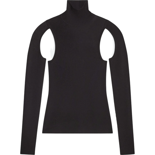 Feinstrick-Rollkragenpullover mit Cut-Outs - Größe M - Helmut Lang - Modalova