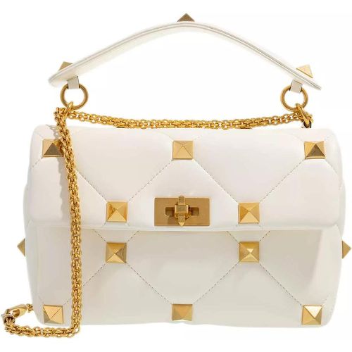 Satchel Bag - Roman Stud Large Shoulder Bag - Gr. unisize - in - für Damen - Valentino Garavani - Modalova