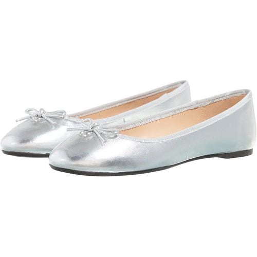 Slipper & Pantoletten - Abigail Metallic Leather Ballet Flat - für Damen - Coach - Modalova