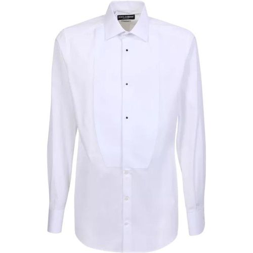 Classic Tailored-Cut White Shirt - Größe 38 - Dolce&Gabbana - Modalova