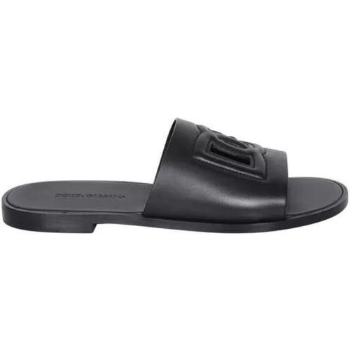 Loafers & Ballerinas - Leather Sandals - Gr. 42 (EU) - in - für Damen - Dolce&Gabbana - Modalova