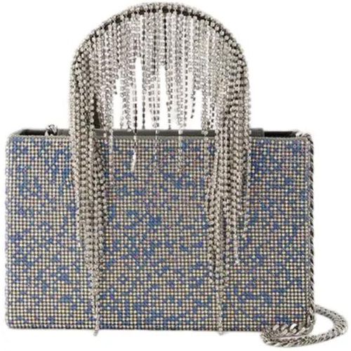 Shopper - Crystal Mesh Midi Handbag - Leather - Blue Pixel - Gr. unisize - in - für Damen - Kara - Modalova