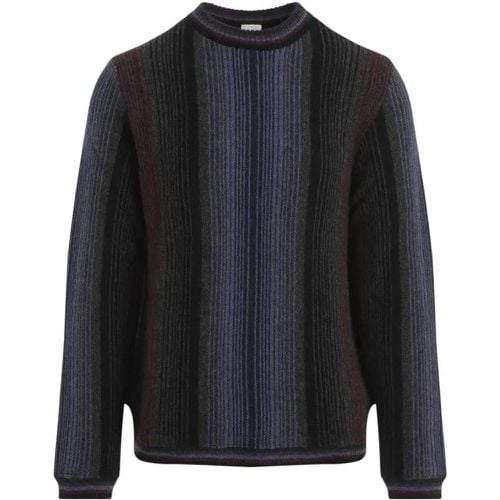 Navy-Blue Wool Crew Neck Sweater - Größe L - Paul Smith - Modalova