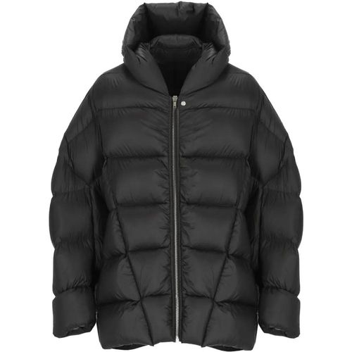 Black Down Jacket - Größe 46 - Rick Owens - Modalova