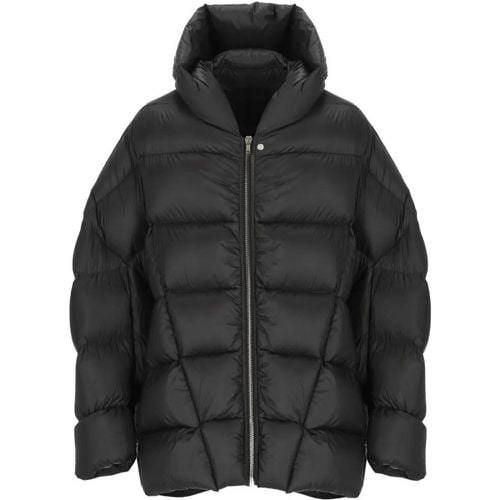 Black Down Jacket - Größe 48 - Rick Owens - Modalova