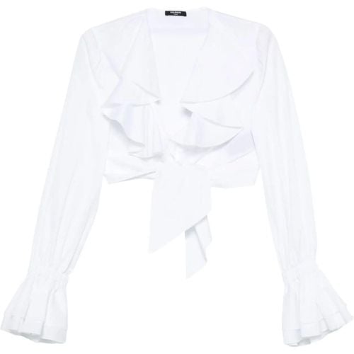 Top White - Größe 36 - Balmain - Modalova