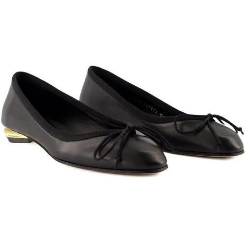 Loafers & Ballerinas - Armadillo Ballerinas - Leather - Black - Gr. 36 (EU) - in - für Damen - alexander mcqueen - Modalova