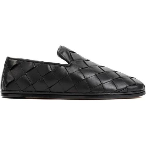 Loafer - Sunday Black Nappa Lamb Leather Slippers - Gr. 36 (EU) - in - für Damen - Bottega Veneta - Modalova