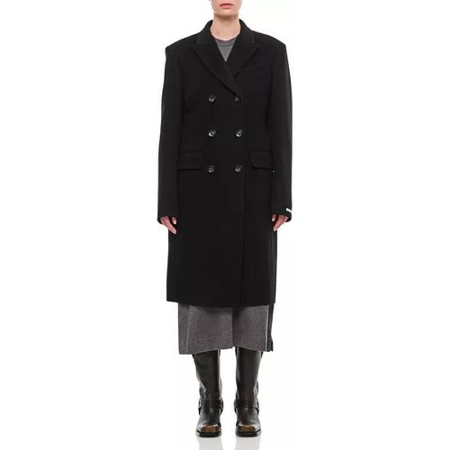 Morgana Double Breasted Coat - Größe 38 - black - SPORTMAX - Modalova