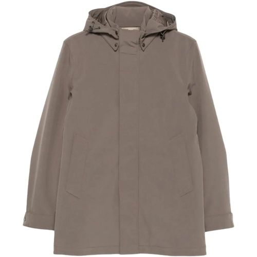 Heren Barrow Mac Coat Grijs - Größe S - Woolrich - Modalova