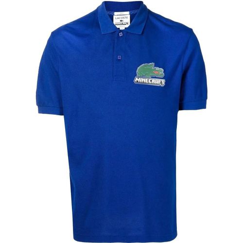 X Minecraft Logo Polo Shirt - Größe L - Lacoste - Modalova