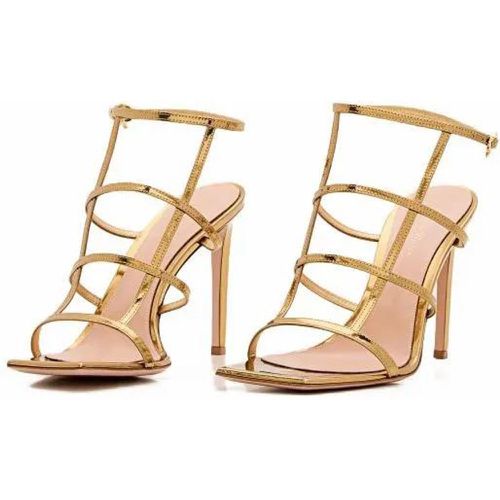 Sandalen & Sandaletten - Letal Leather Heel Sandals - für Damen - Gianvito Rossi - Modalova