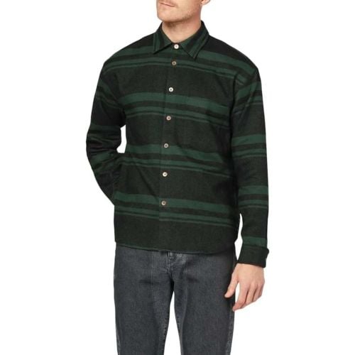 Sur Chemise Ray�e large vert noir M2R 119Z N2220 - Größe L - Paul Smith - Modalova